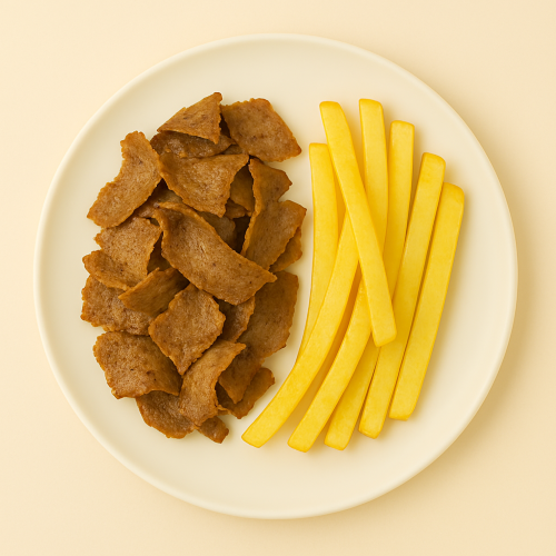 Chips & Doner Meat 
