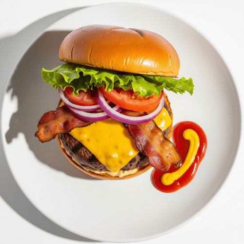 Cheese & Bacon Burger 