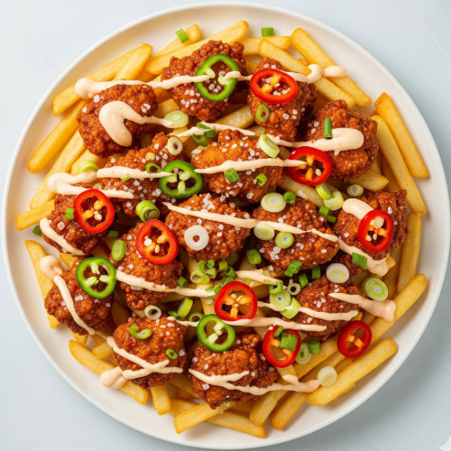 Salt & Chilli Chicken Loaded Fries 