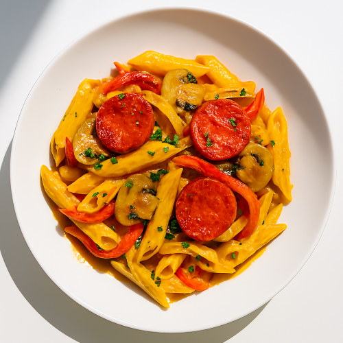 Penne Chorizo Style 