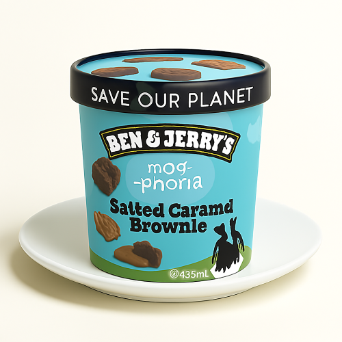 Ben & Jerry's Moo-phoria Salted Caramel Brownie 465ml 